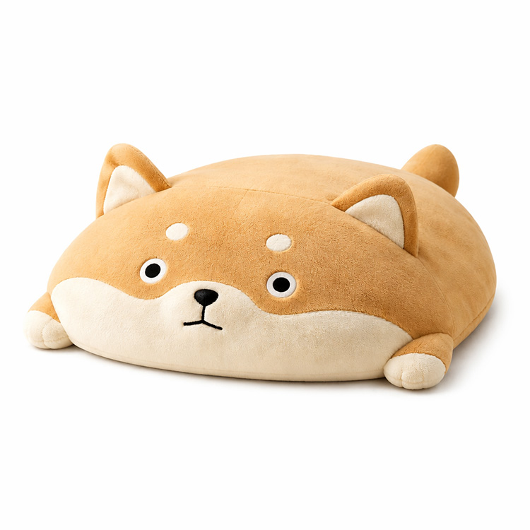 Gối nhồi bông Shiba Inu phẳng