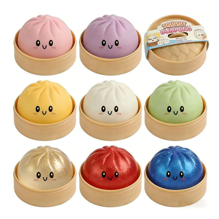 Đồ chơi Squishy bánh bao bí ẩn